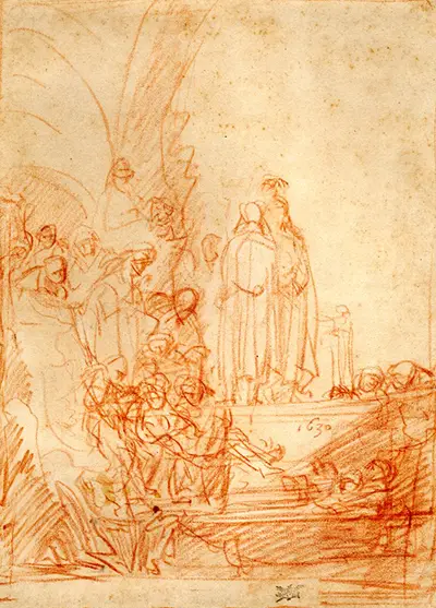 The Entombment of Christ Rembrandt